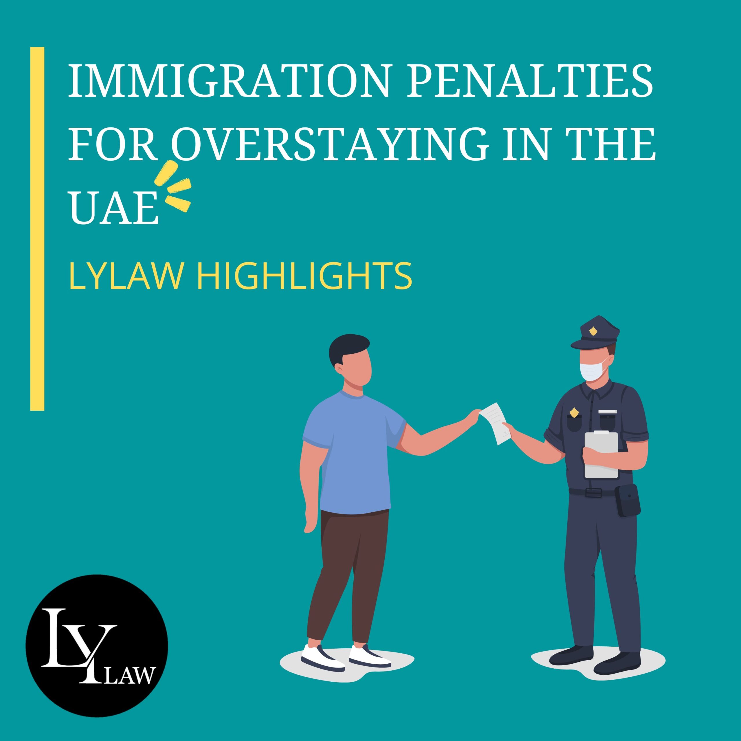 Penalties for overstaying in the UAE
