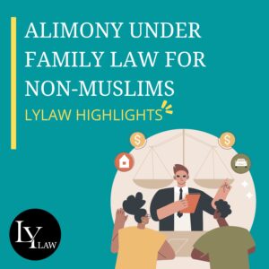 Alimony under Family Law for Non-Muslim Divorces in UAE