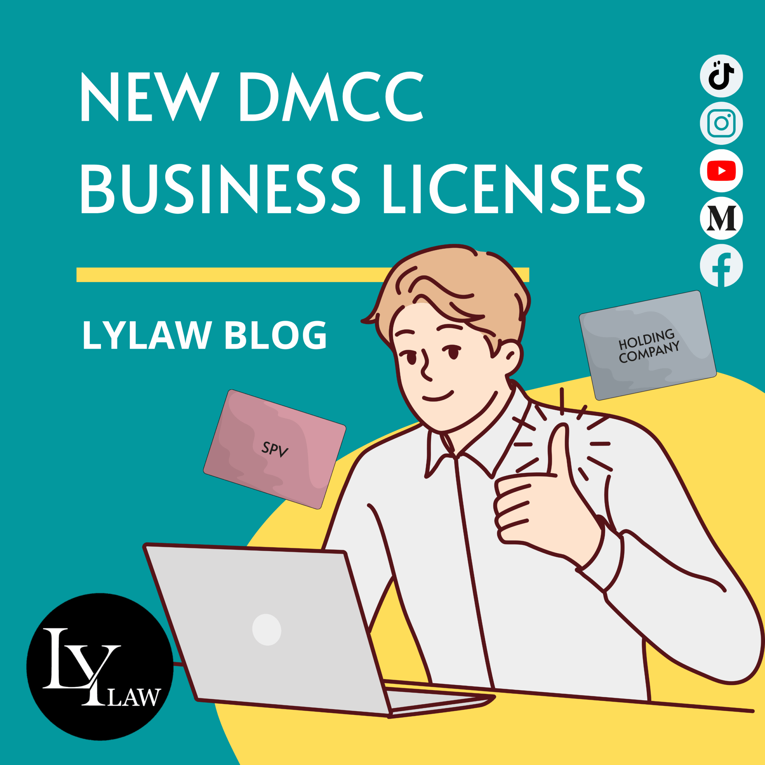 New DMCC SPV and Holding Company Business Licenses